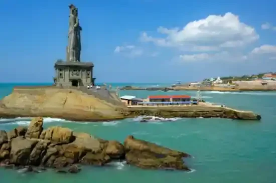 Thiruvalluvar Statue Front